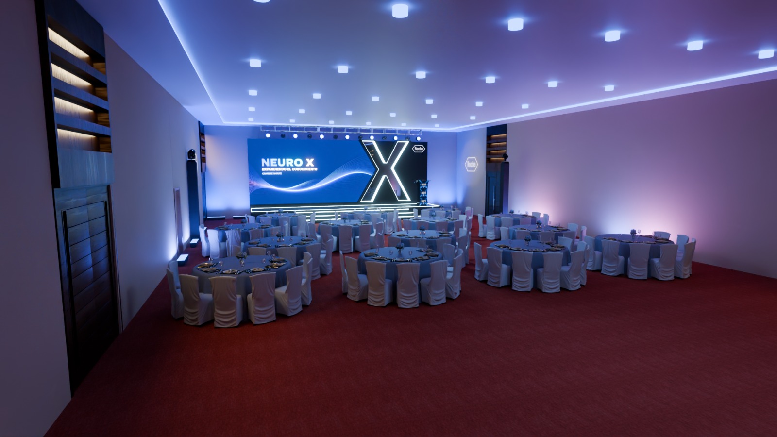 Lateral izquierdo — Escenario principal Neuro X Cumbre Norte